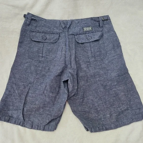 Vans Off The Wall Shorts Blue Flat Front Casual Size‎ 34 Streetwear Blockcore - Picture 5 of 11